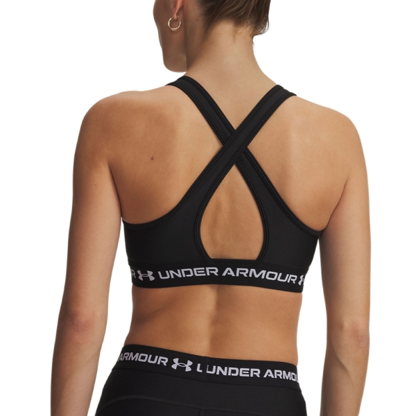 Under Armour Crossback Mid Sports Bra - Ultimate Black