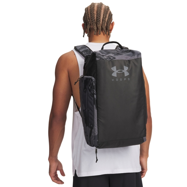 Under Armour Contain Duo Small Duffle - Black/Castelrock