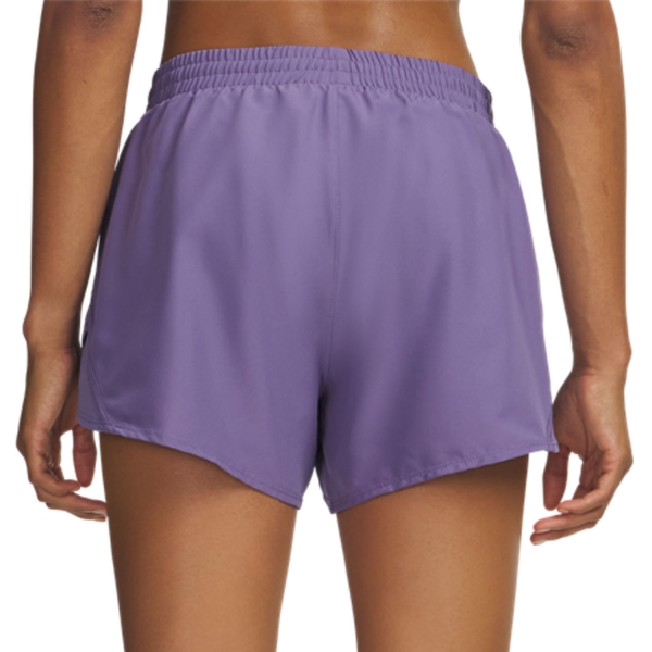 Under Armour Fly By 4in Pantaloncini - Purple Luxe