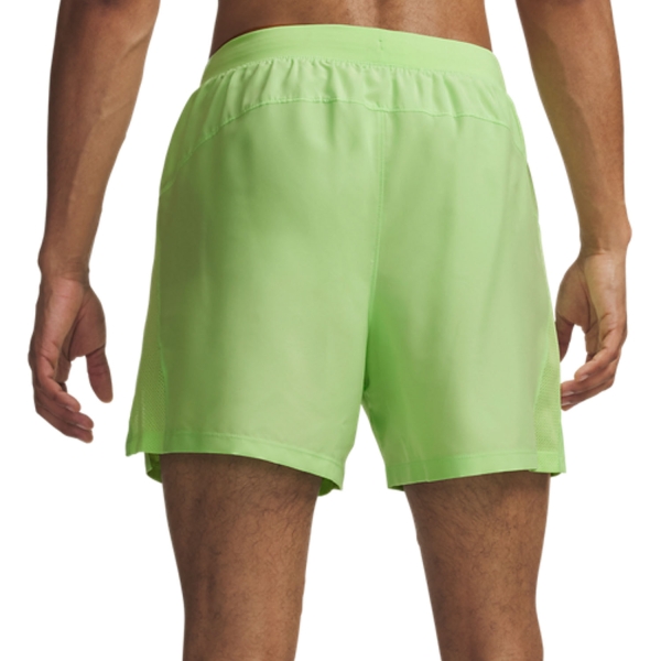 Under Armour Launch 5in Pantaloncini - Lumos Lime