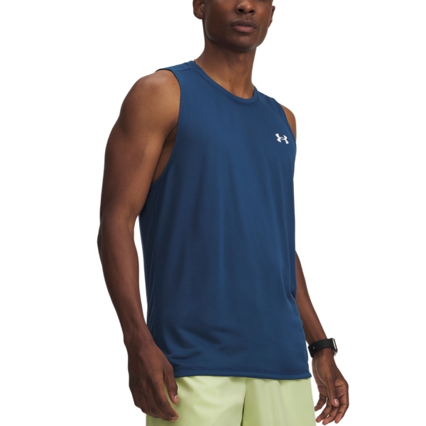 Top Training Hombre Under Armour Tech Top  Wham Blue 13827950498
