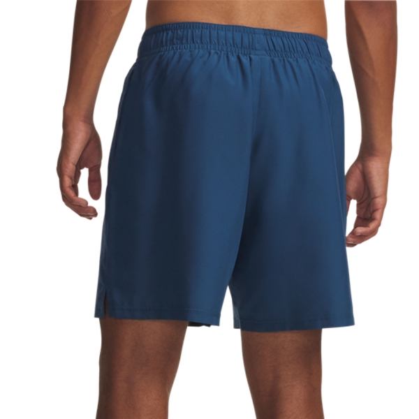 Under Armour Woven Split 9in Pantaloncini - Wham Blue/White