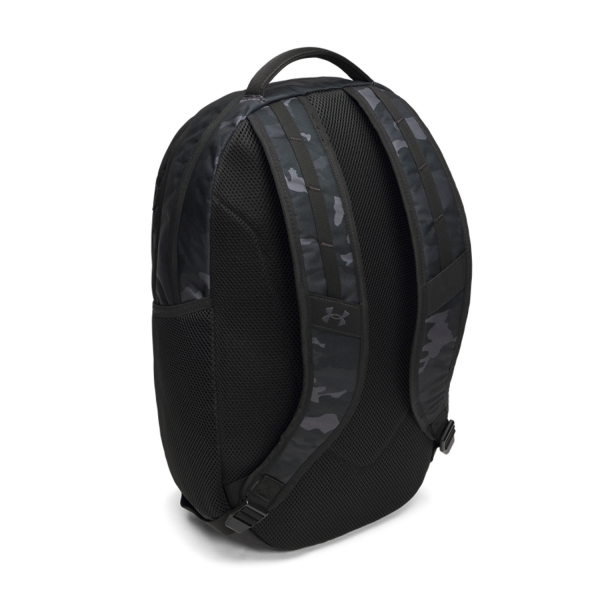 Under Armour Hustle 6.0 Mochila - Black/Metallic Silver