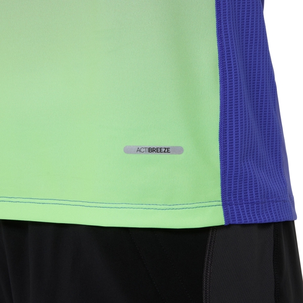 ASICS Road Fade T-Shirt - Cobalt Burst/Illuminate Green
