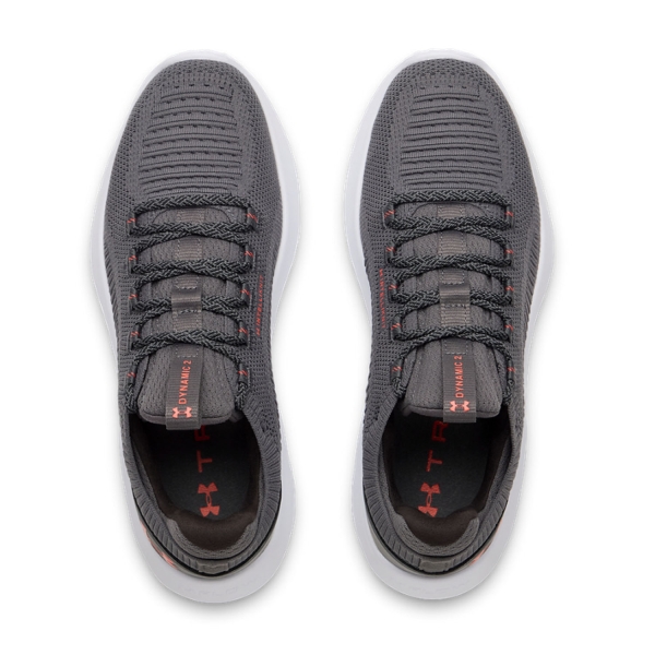 Under Armour Dynamic 2 - Castlerock/White/Venom Red