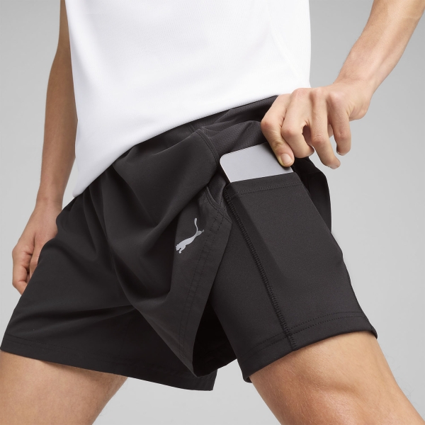 Puma Velocity 2 in 1 5in Pantaloncini - Black