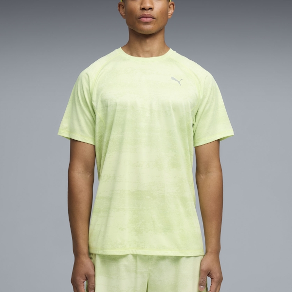 Men's Running T-Shirt Puma Velocity AOP TShirt  Apple Spritz 52841538