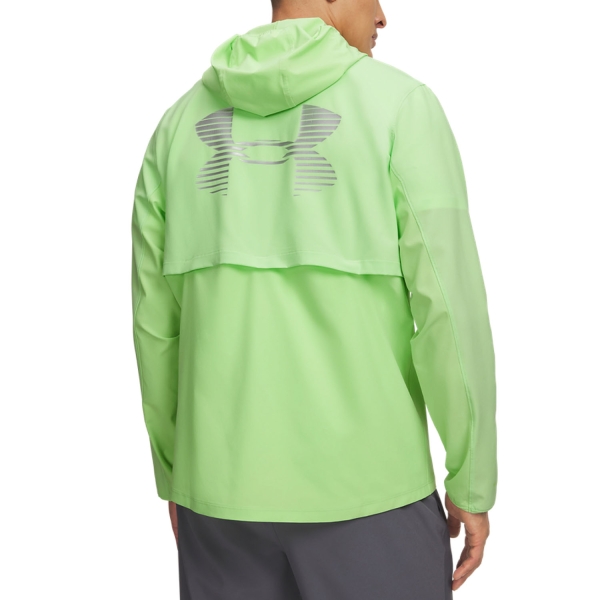 Under Armour Velociti Pro Storm Giacca - Lumos Lime