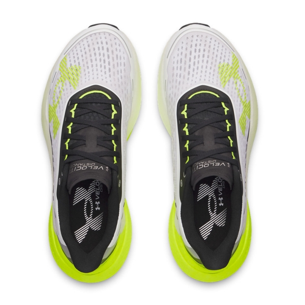 Under Armour Velociti Distance - White/High Vis Yellow