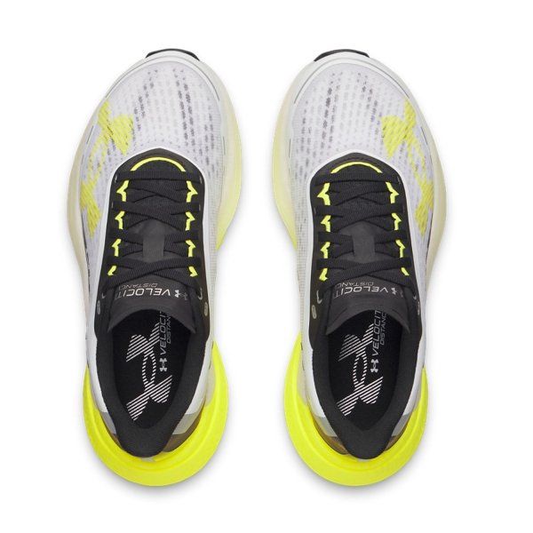 Under Armour Velociti Distance - White/High Vis Yellow