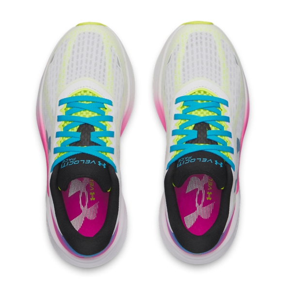 Under Armour Velociti Pace - White/Rebel Pink/Capri
