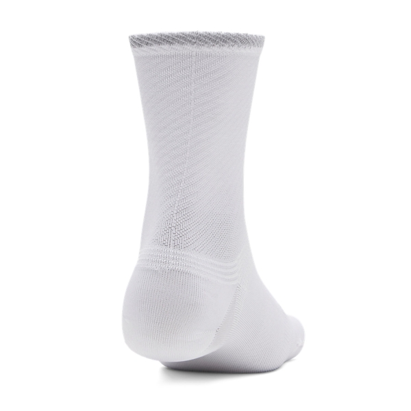 Under Armour Velociti Crew Calcetines - White/Reflective
