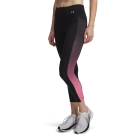 Under Armour Velociti Printed Tights - Black/Bittersweet Pink/Reflective