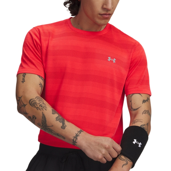 Men's Running T-Shirt Under Armour Velociti TShirt  Racer Red 60095170713