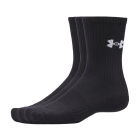 Under Armour Performance Crew x 3 Calcetines - Ultimate Black/White