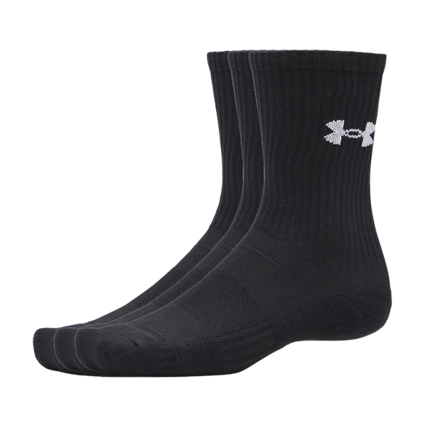 Calcetines Under Armour Performance Crew x 3 Calcetines  Ultimate Black/White 60096850008