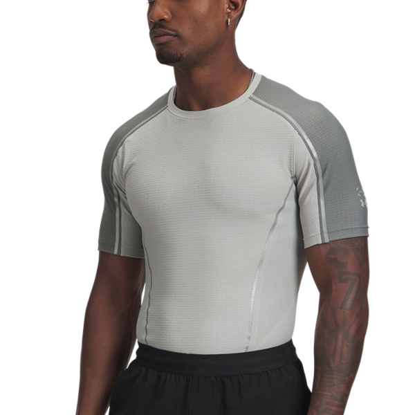 Maglietta Training Uomo Under Armour Halo Auxetic Maglietta  Titanium 60097960069