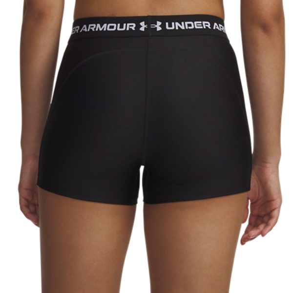 Under Armour HeatGear Pro 3in Shorts - Ultimate Black/White