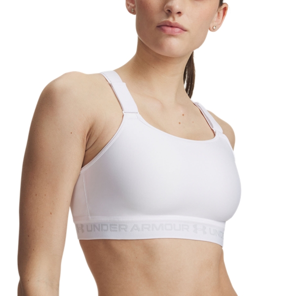 Sujetador Deportivos Mujer Under Armour HeatGear Crossback High Sujetador Deportivo  White 60111520100