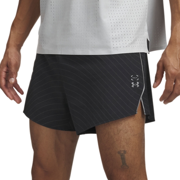 Pantalone cortos Running Hombre Under Armour Halo Reflective 4in Shorts  Anthracite 60123240016