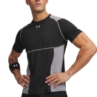 Under Armour HeatGear Elite Maglietta - Ultimate Black/Steel/Reflective