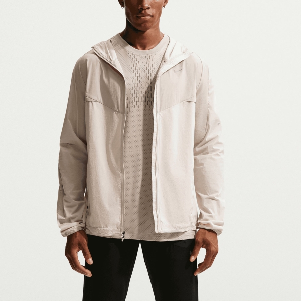 Giacca Running Uomo Nike Stride Plus Giacca  Cream II/Birch/Natural/Reflective Silver IF2367236