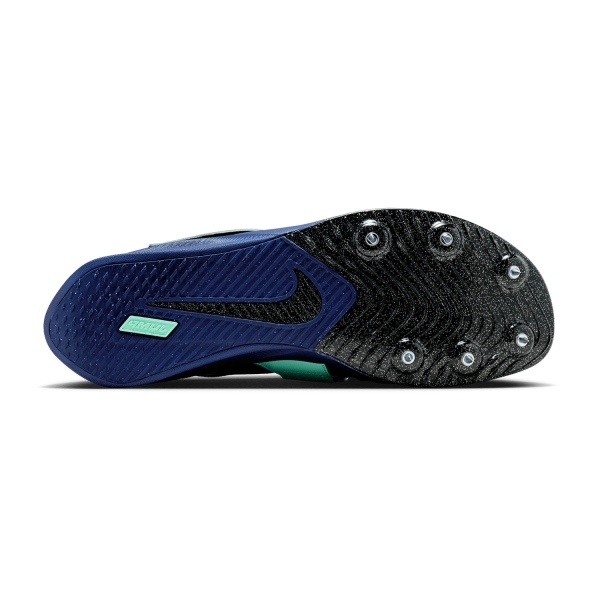 Nike Zoom Rival Jump Glam - Dark Obsidian/Black/Emerald Rise