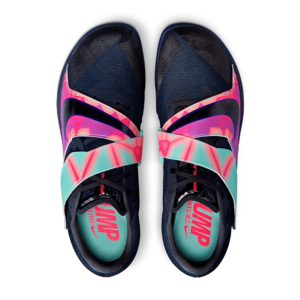 Nike Zoom Rival Jump Glam - Dark Obsidian/Black/Emerald Rise