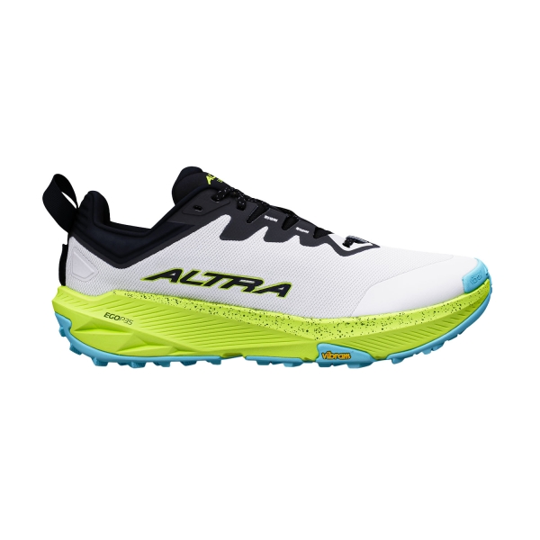 Men's Trail Running Shoes Altra Experience Wild 3+  White/Lime AL0A85V0102