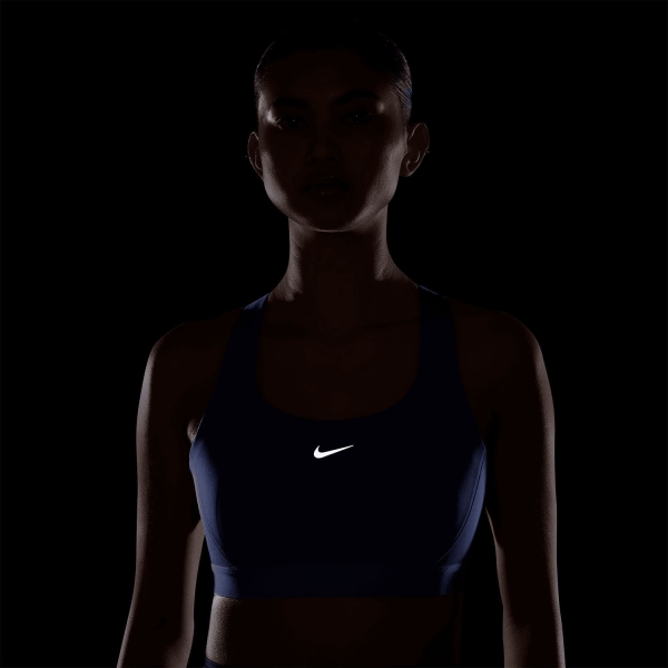 Nike Swift Reggiseno Sportivo - Sapphire/Silver