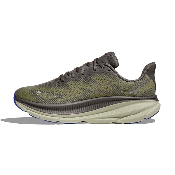 Hoka Clifton 9 GTX - Gravel/Eggshell