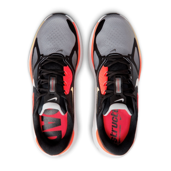 Nike Structure Plus - Black/Silver/Light Smoke Grey