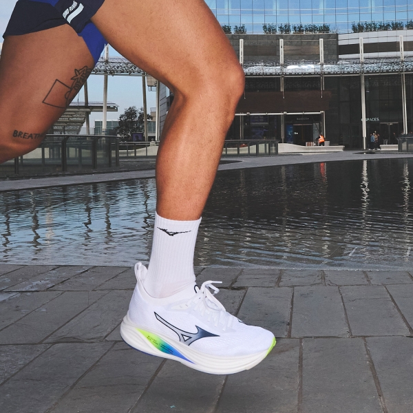 Mizuno Neo Zen 2 - White/Estate Blue/Lightning Yellow