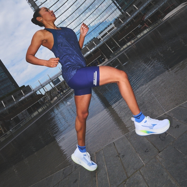 Mizuno Neo Zen 2 - White/Ultramarine/Lightning Yellow