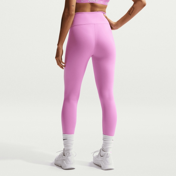 Nike One 7/8 Tights - Light Magenta/White