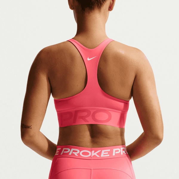 Nike Pro Sculpt Reggiseno Sportivo - Sea Coral/Bleached Coral/White