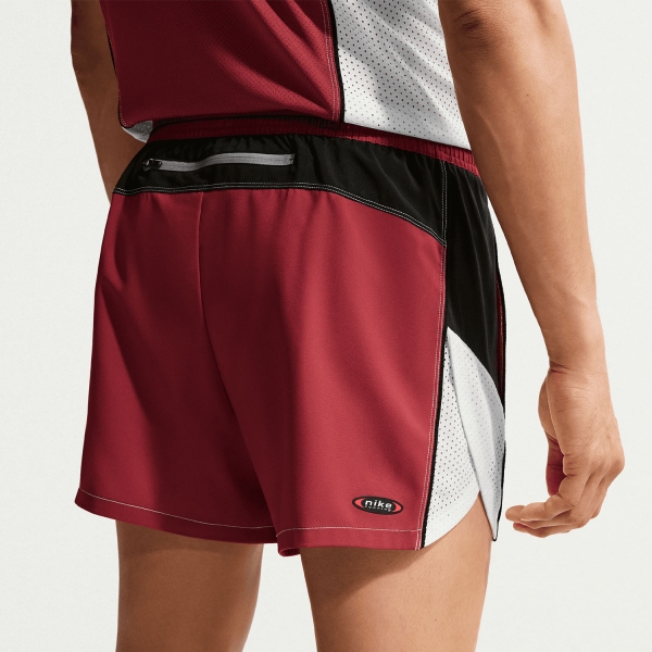 Nike Retro 4in Pantaloncini - Team Crimson/Black/Reflective Silver