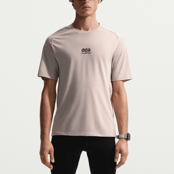 Magliette Manica Corta Trail Running Uomo Nike ACG Solar Chase Logo Maglietta  College Grey/Black/Summit White IF2167097