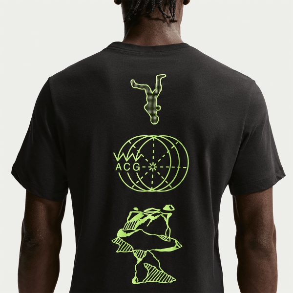 Nike ACG Graphic T-Shirt - Black/Volt Ice