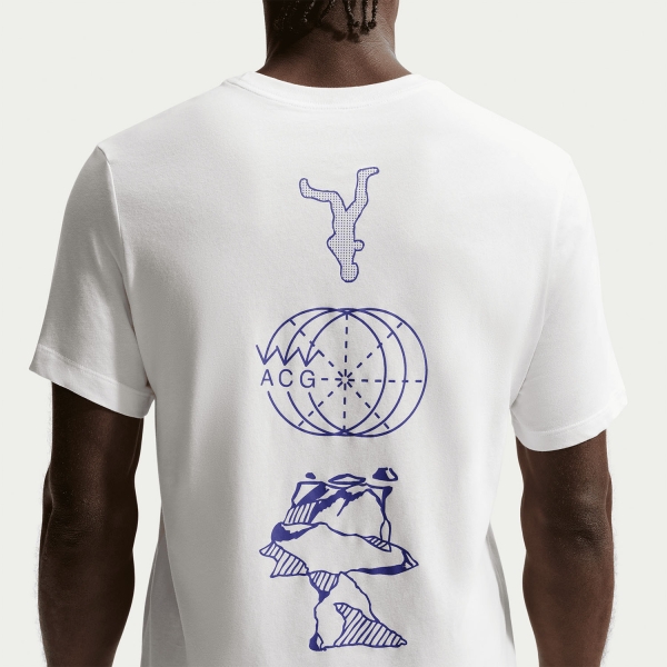 Nike ACG Graphic T-Shirt - Summit White/Persian Violet