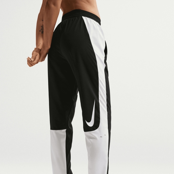Nike Tempo Swoosh 7/8 Pantalones - Black/White/Reflective Silver