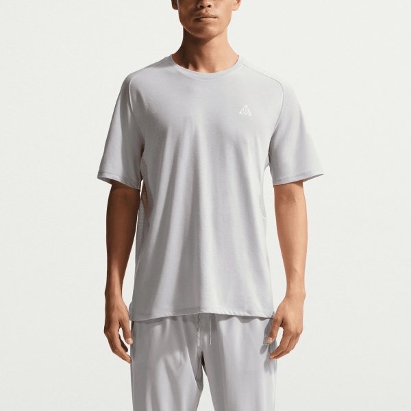 Men's  Short Sleeve Trail Running Shirts Nike ACG Solar Chase TShirt  Grey Fog/College Grey/Summit White IO9677097
