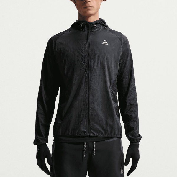 Giacche Trail Running Uomo Nike ACG Aireez Giacca  Black/Summit White IO9701010