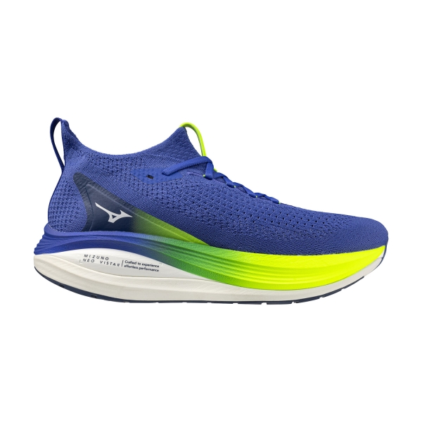 Zapatillas Running Performance Hombre Mizuno Neo Vista 2  Dazzling Blue/White/Lightning Yellow J1GC253451