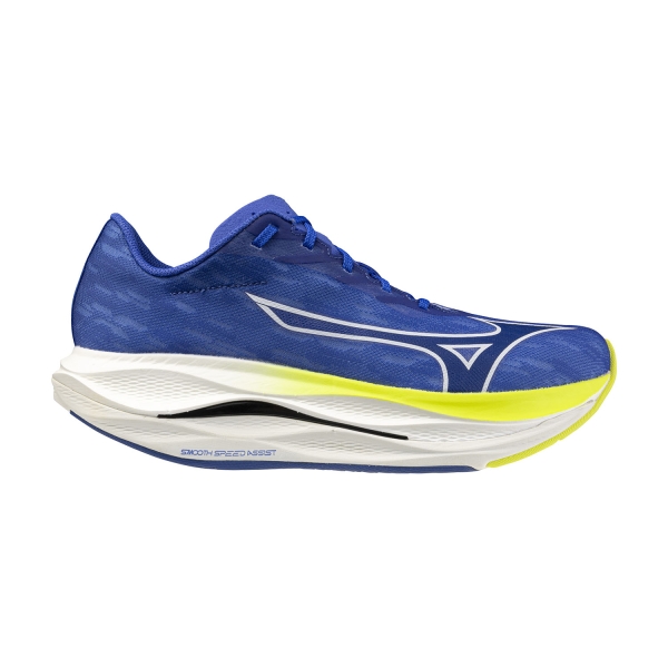 Scarpe Running Performance Uomo Mizuno Wave Rebellion Flash 3  Dazzling Blue/Surf The Web/Fortune Yellow J1GC253551