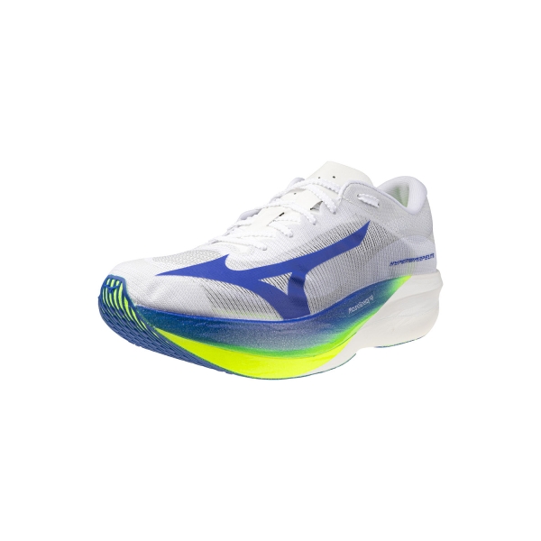 Mizuno Hyperwarp Elite - White/Lightning Yellow/Dazzling Blue