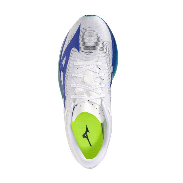 Mizuno Hyperwarp Elite - White/Lightning Yellow/Dazzling Blue