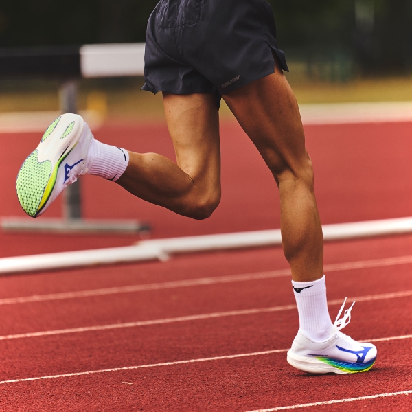 Mizuno Hyperwarp Elite - White/Lightning Yellow/Dazzling Blue