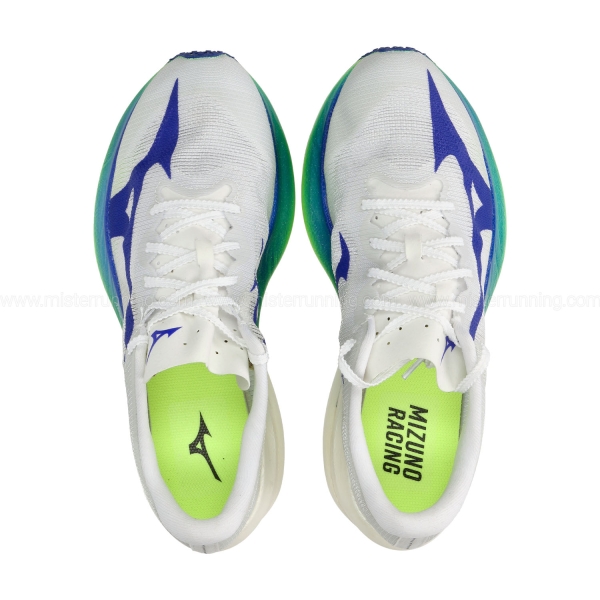 Mizuno Hyperwarp Pro - White/Lightning Yellow/Dazzling Blue