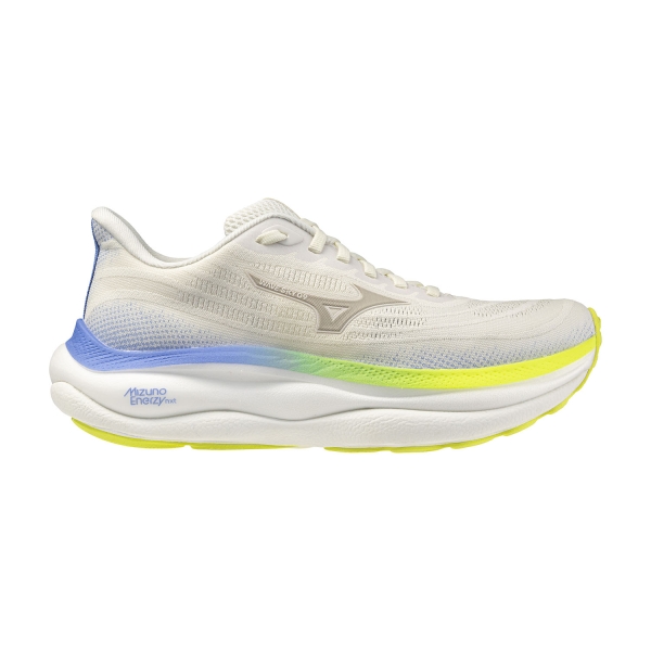 Zapatillas Running Neutras Mujer Mizuno Wave Sky 9  Snow White/Silver Birch/Ultramarine J1GD250271